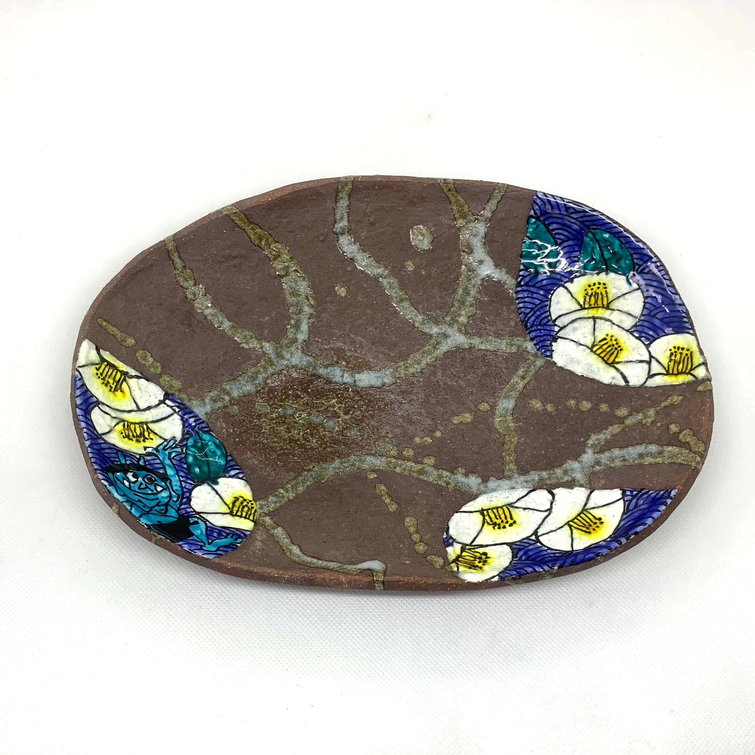 九谷幸窯のだえん皿 | 九谷幸窯オンラインショップ